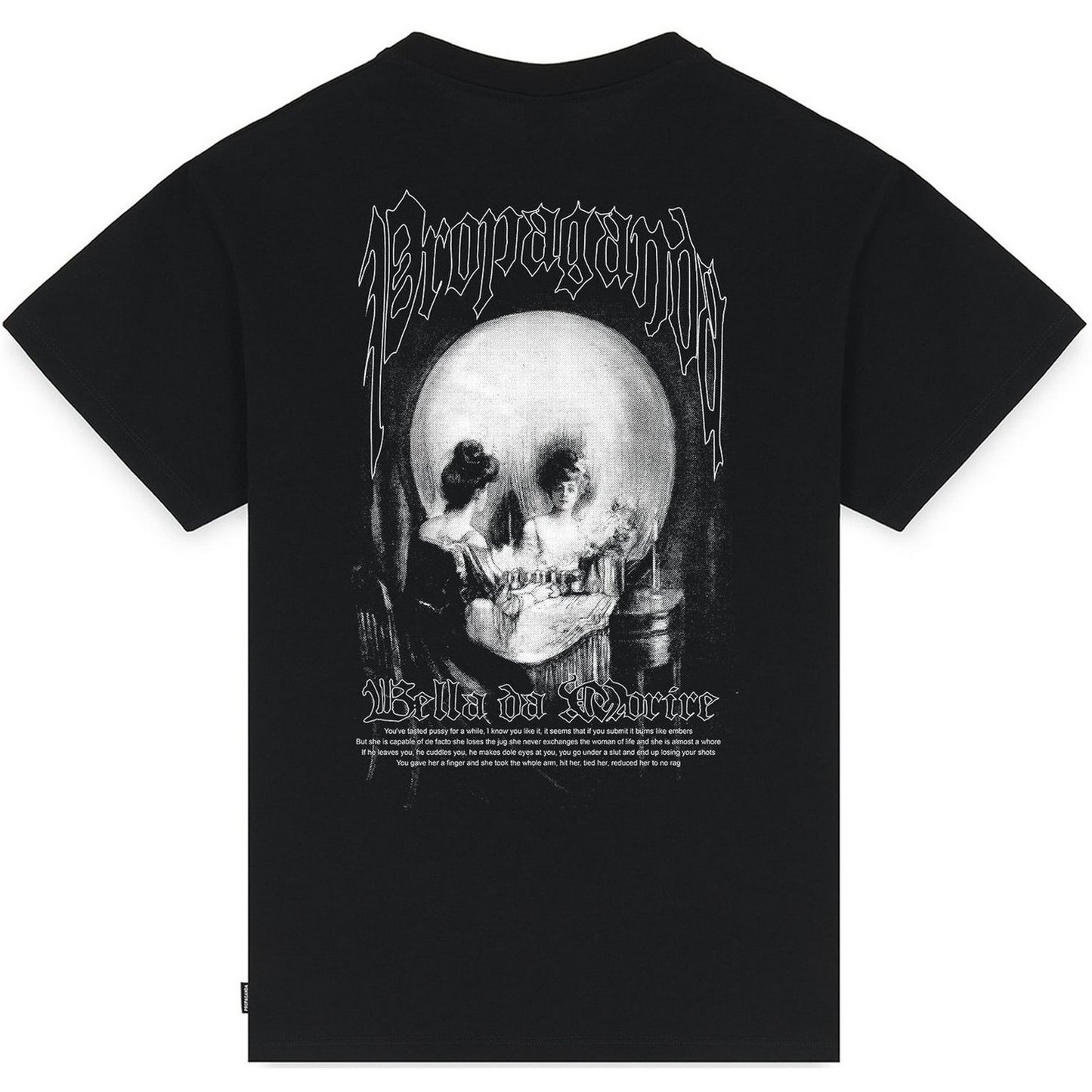 T-shirt Uomo Propaganda - T-Shirt M/M Vanity - Nero