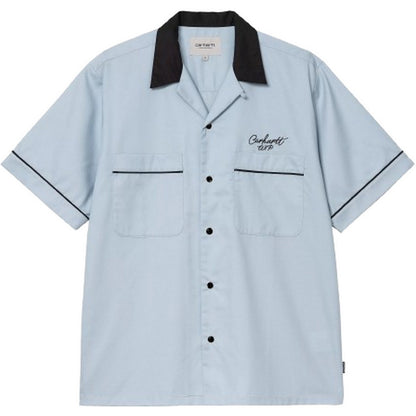 Camicie casual Uomo Carhartt Wip - S/S Bowl Shirt - Blu