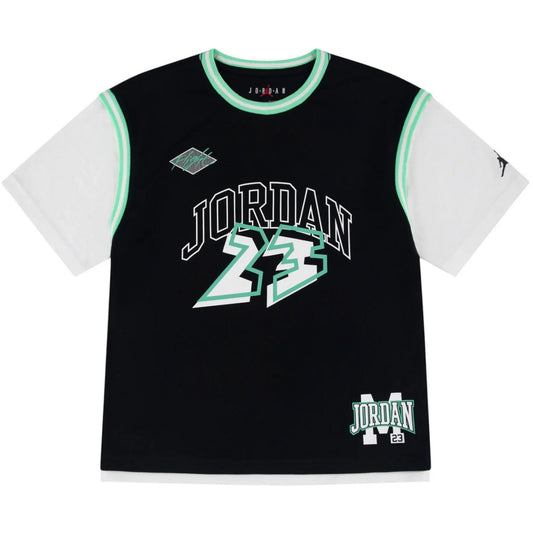 T-shirt Ragazzi Unisex Jordan - Jdb Jordan Dynasty Jersey T-Sh - Nero