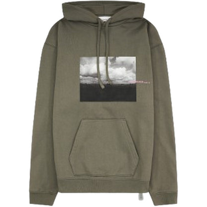 Felpe con cappuccio Uomo OAMC Peacemaker - Loose Fit Hoodie Star Print - Grigio