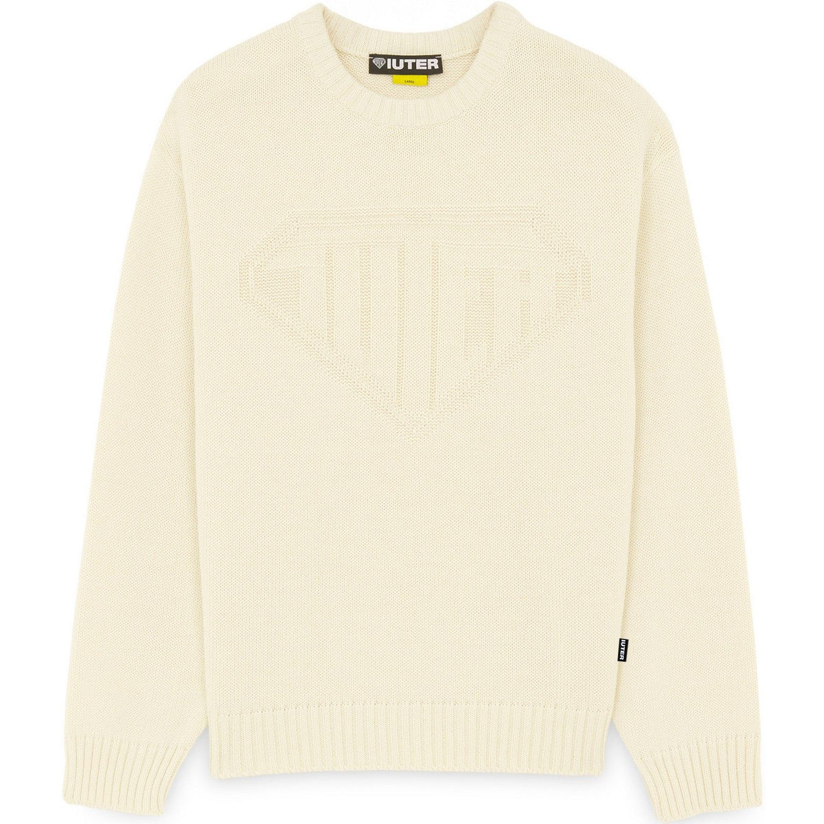 Maglioni Uomo Iuter - Links Logo Knit Sweater - Avorio