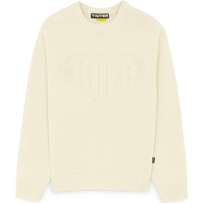 Maglioni Uomo Iuter - Links Logo Knit Sweater - Avorio