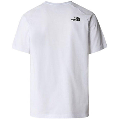 T-shirt Uomo The North Face - M S/S Raglan Redbox Tee - Bianco