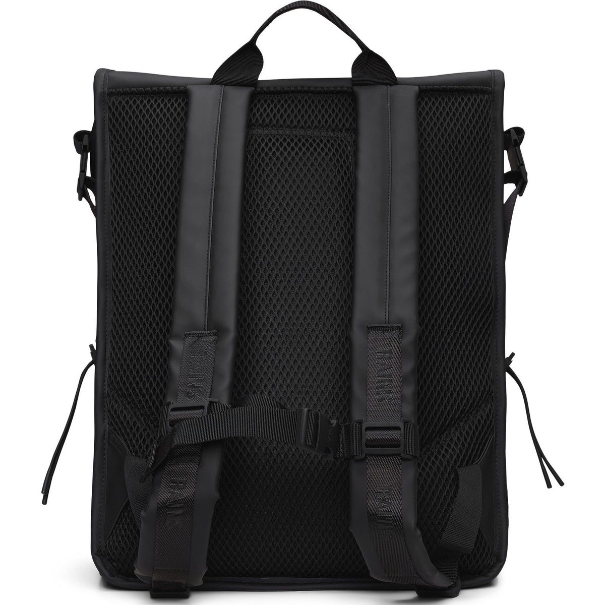Borse a spalla Unisex Rains - Trail Mountaineer Rolltop W3 - Nero