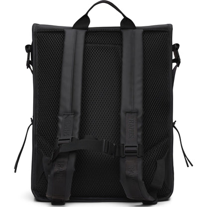 Borse a spalla Unisex Rains - Trail Mountaineer Rolltop W3 - Nero