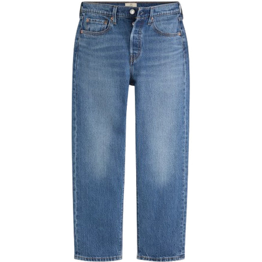 Jeans Donna Levi's - 501 Crop - Blu