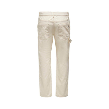 Pantaloni Uomo Only & Sons - Onsedge Looseworkwear 4469 Pant - Beige