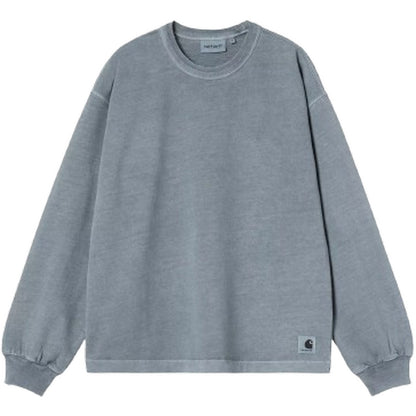 T-shirt Donna Carhartt Wip - W' L/S Torion T-Shirt - Blu