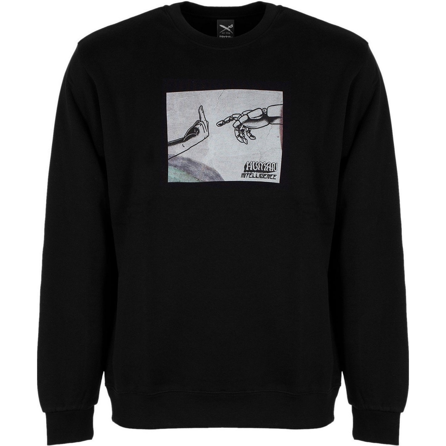 Felpe senza cappuccio Uomo Iriedaily - H.I. Crewneck - Nero