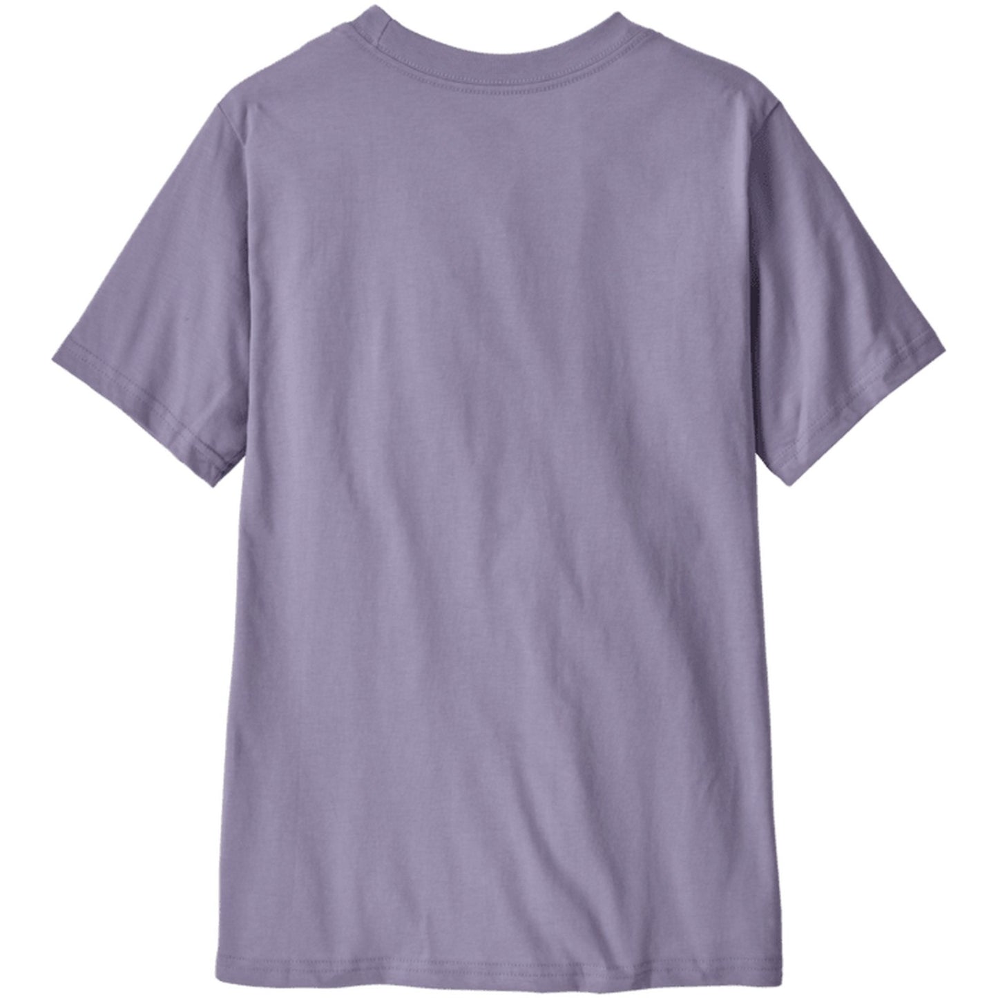 Patagonia Unisex Boys T-shirt - K's P-6 Logo T-Shirt - Purple
