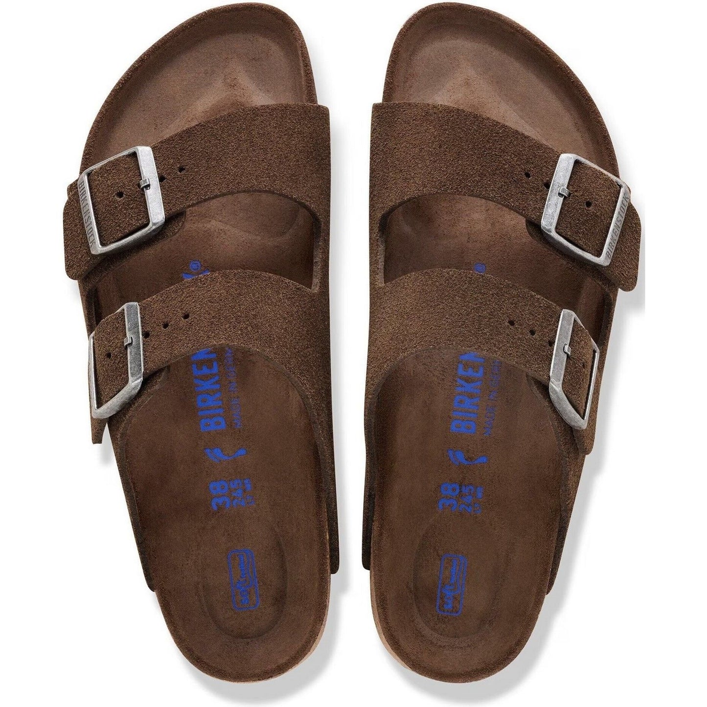 Sandali Unisex Birkenstock - Arizona SFB - Marrone