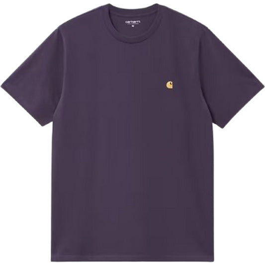 T-shirt Uomo Carhartt Wip - S/S Chase T-Shirt - Blu