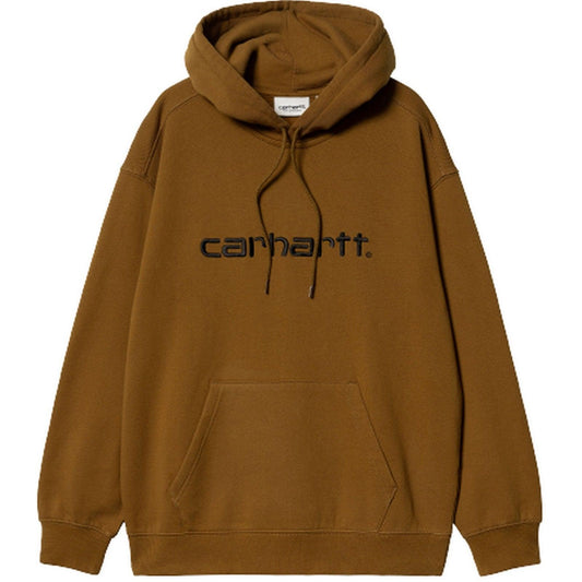 Felpe con cappuccio Donna Carhartt Wip - W' HOODED CARHARTT Sweatshirt - Marrone