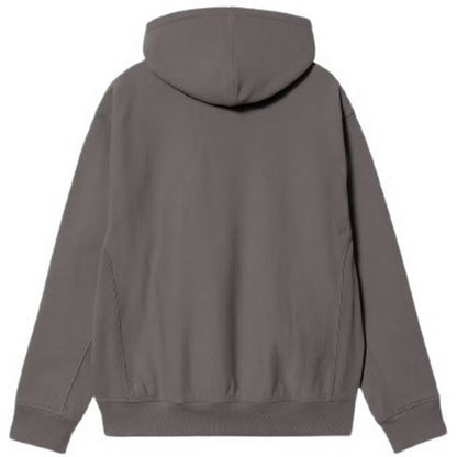 Felpe con cappuccio Uomo Carhartt Wip - Hooded American Script Sweat - Viola
