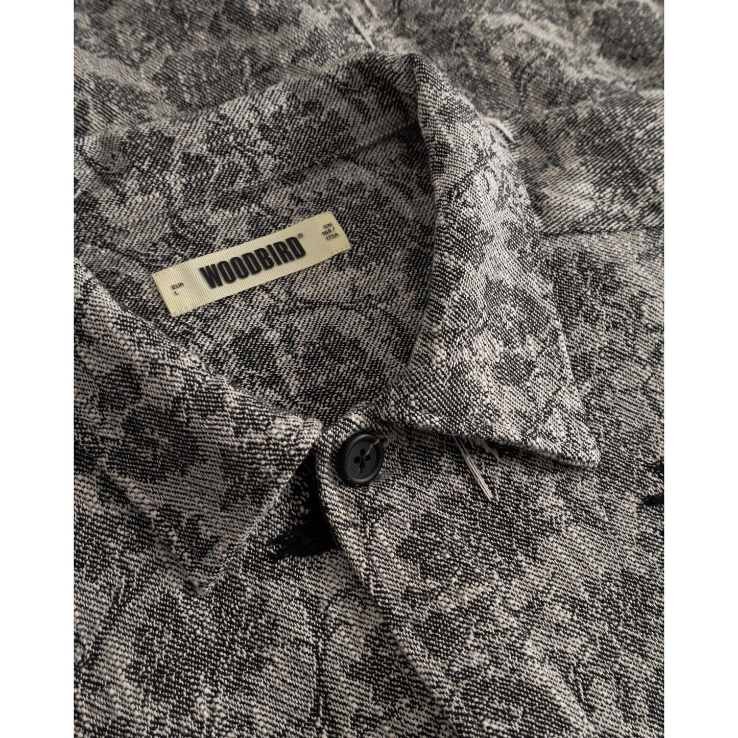 Camicie casual Uomo Woodbird - Wbblade Rip Shirt - Nero