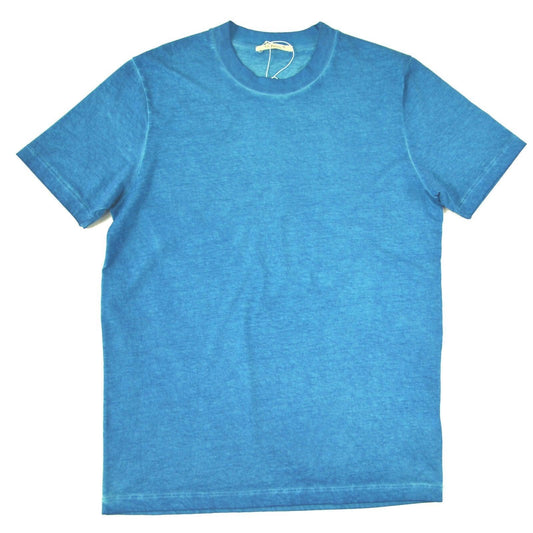 T-shirt Uomo Bellwood - T-Shirt Basica M/C Collo Costina Old - Blu