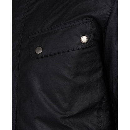 Giacche Uomo Barbour International - Duke Wax Jacket - Nero