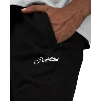 Pantaloni Uomo Prohibited - Campus Loose Jogger - Nero