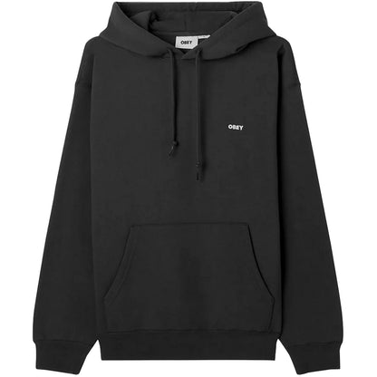 Felpe con cappuccio Unisex Obey - Established Works Bold Hood Ii Fleece - Nero