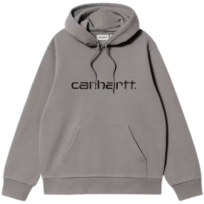 Felpe con cappuccio Uomo Carhartt Wip - Hooded Carhartt Sweat - Grigio