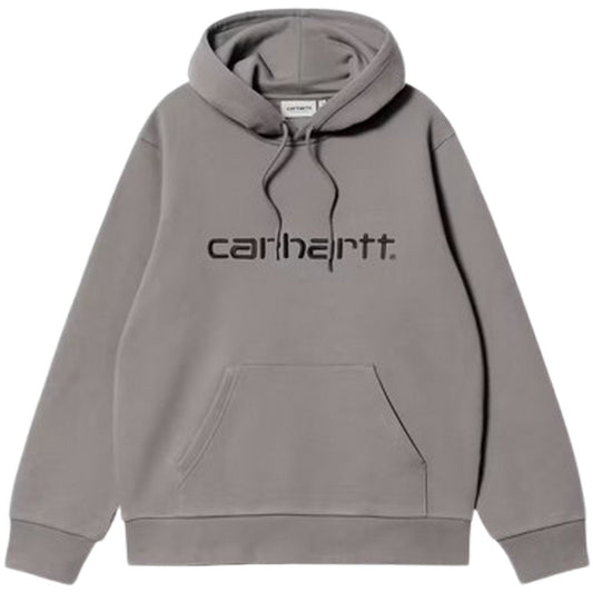 Felpe con cappuccio Uomo Carhartt Wip - Hooded Carhartt Sweat - Grigio