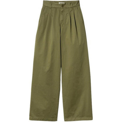 Pantaloni Donna Carhartt Wip - W' Leola Pant - Verde