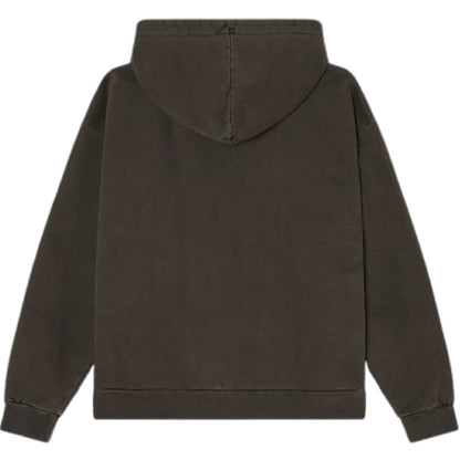 Felpe con cappuccio Uomo Obey - Lowercase Pigment Zip Hood Fleece - Nero