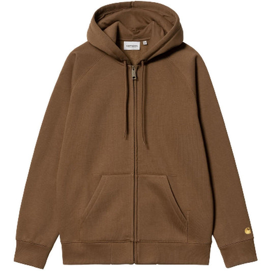 Felpe con cappuccio Uomo Carhartt Wip - Hooded Chase Jacket - Marrone