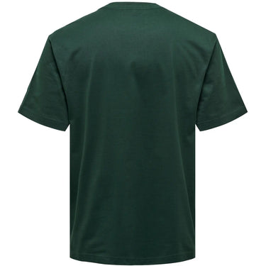 T-shirt Uomo Only & Sons - Onsfred Rlx Ss Tee Noos - Verde