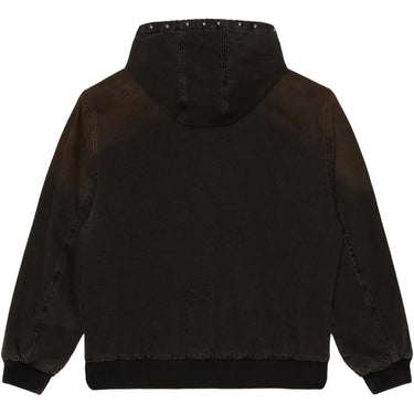 Giacche Uomo Obey - Obey Studded Zip Up Jacket - Nero