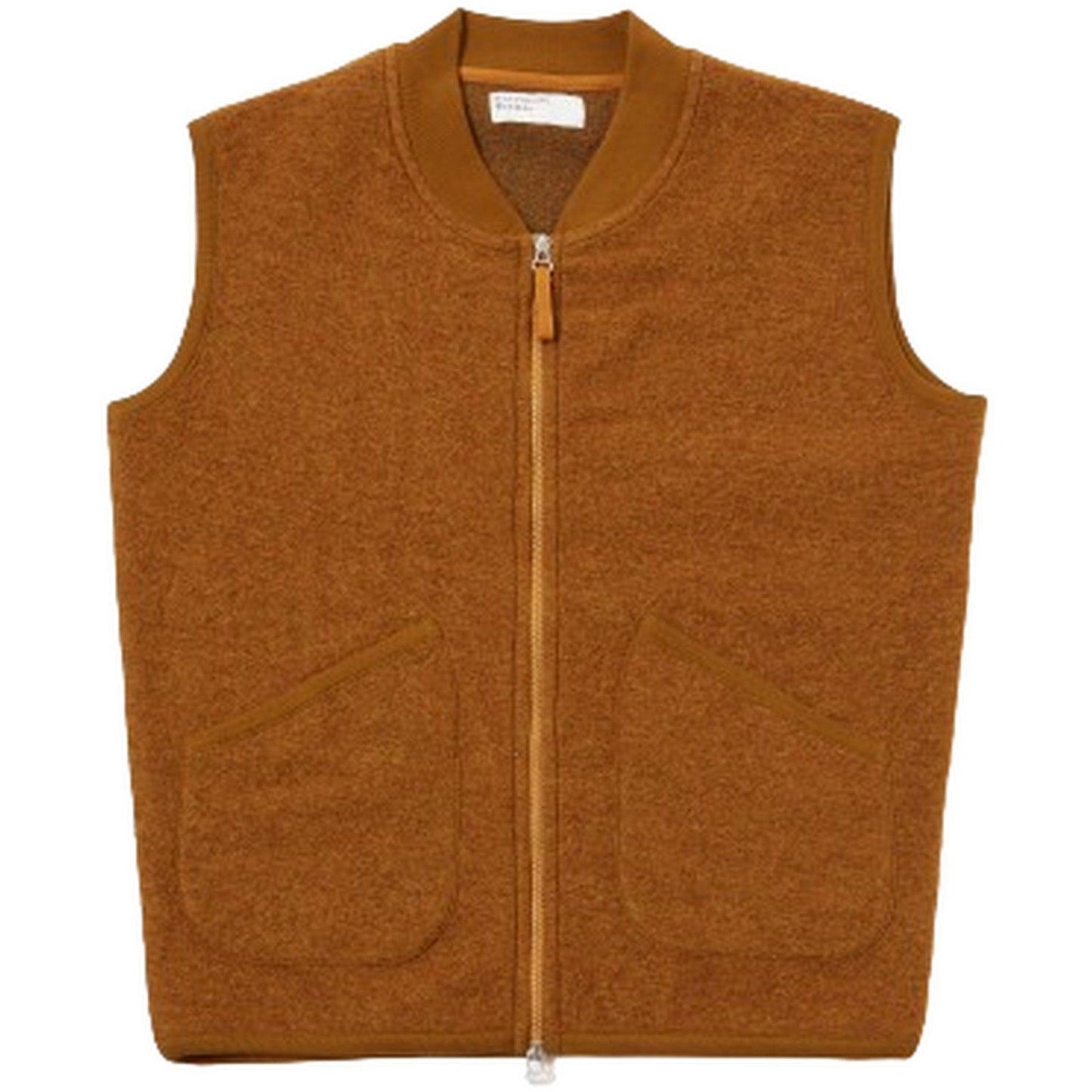 Gilet Uomo Universal Works - Zip Waistcoat - Ocra