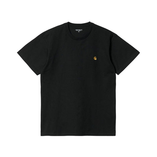 T-shirt Uomo Carhartt Wip - S/S Chase T-Shirt - Nero