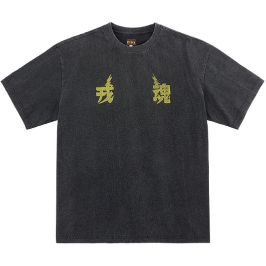 T-shirt Uomo Evisu - Ej, Thunder Logo Tee - Grigio