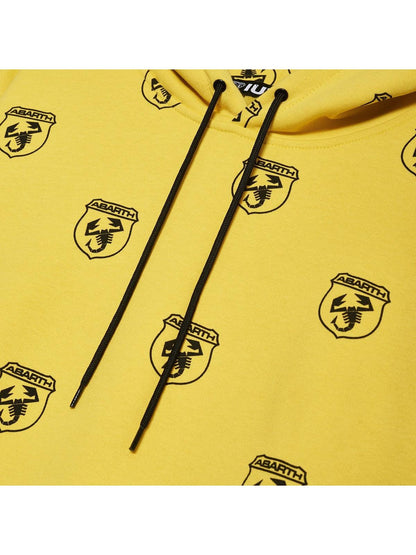 Felpe con cappuccio Uomo Iuter - Abarth Scorpio Hoodie - Giallo