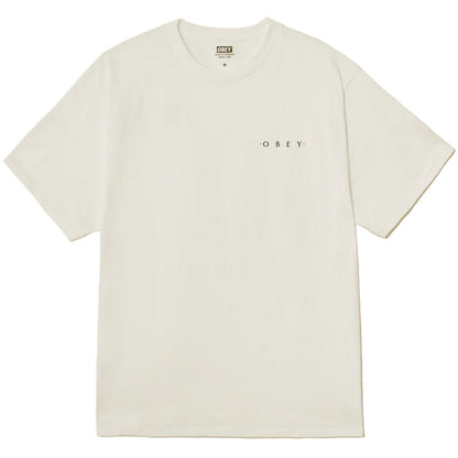 T-shirt Uomo Obey - Obey Architecture Of The Universe Tee - Bianco