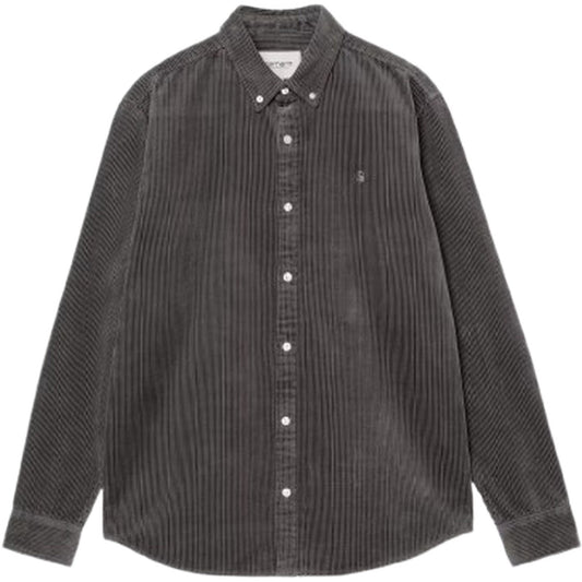 Camicie casual Uomo Carhartt Wip - L/S Madison Cord Shirt - Grigio