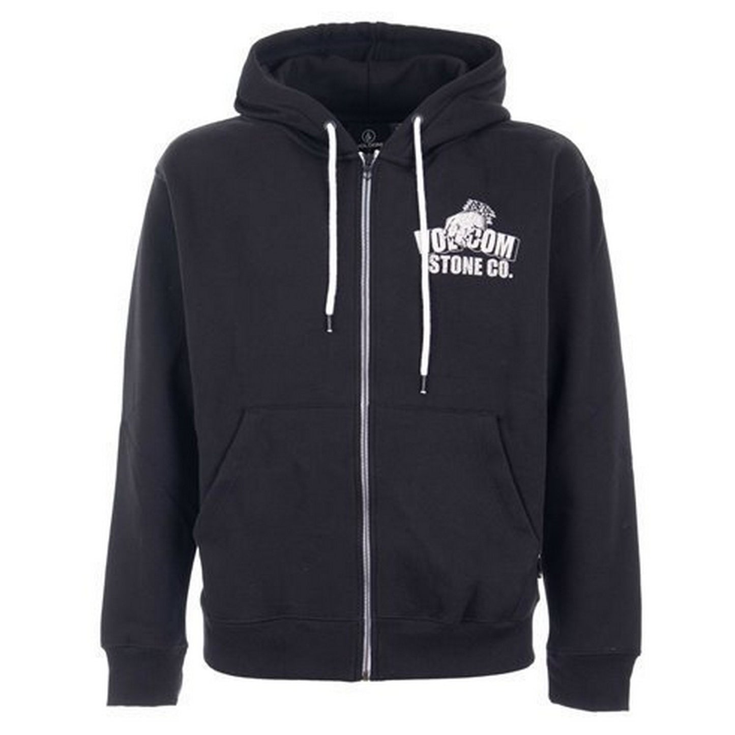 Maglie a manica lunga Uomo Volcom - Watanite Zip - Nero