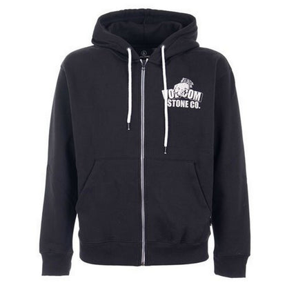 Maglie a manica lunga Uomo Volcom - Watanite Zip - Nero
