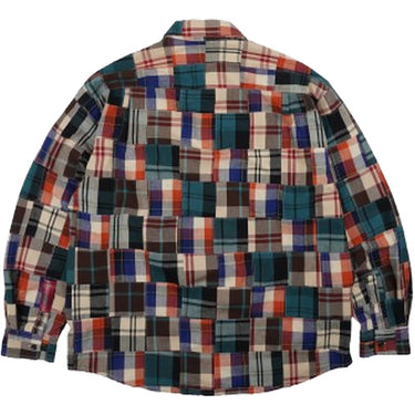 Camicie casual Uomo Frizmworks - Madras Patchwork Relaxed Shirt - Multicolore
