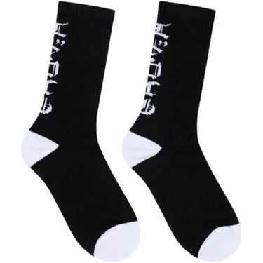 Chaussettes unisexes Edwin - Chaussettes gothiques - Noir