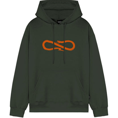 Felpe con cappuccio Uomo Propaganda - Felpa Logo Classic - Verde