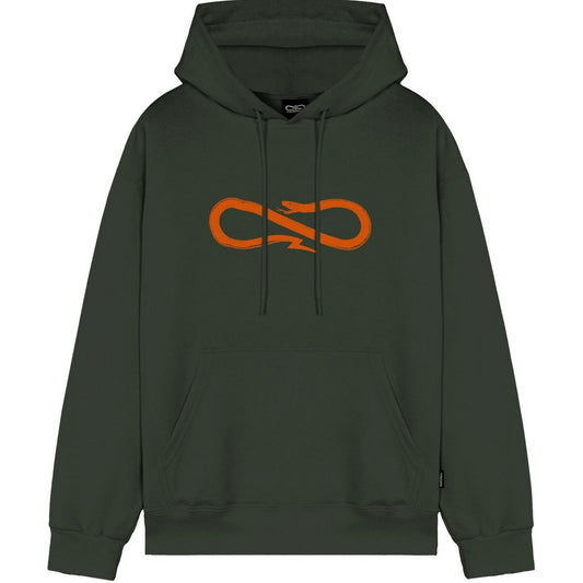Felpe con cappuccio Uomo Propaganda - Felpa Logo Classic - Verde
