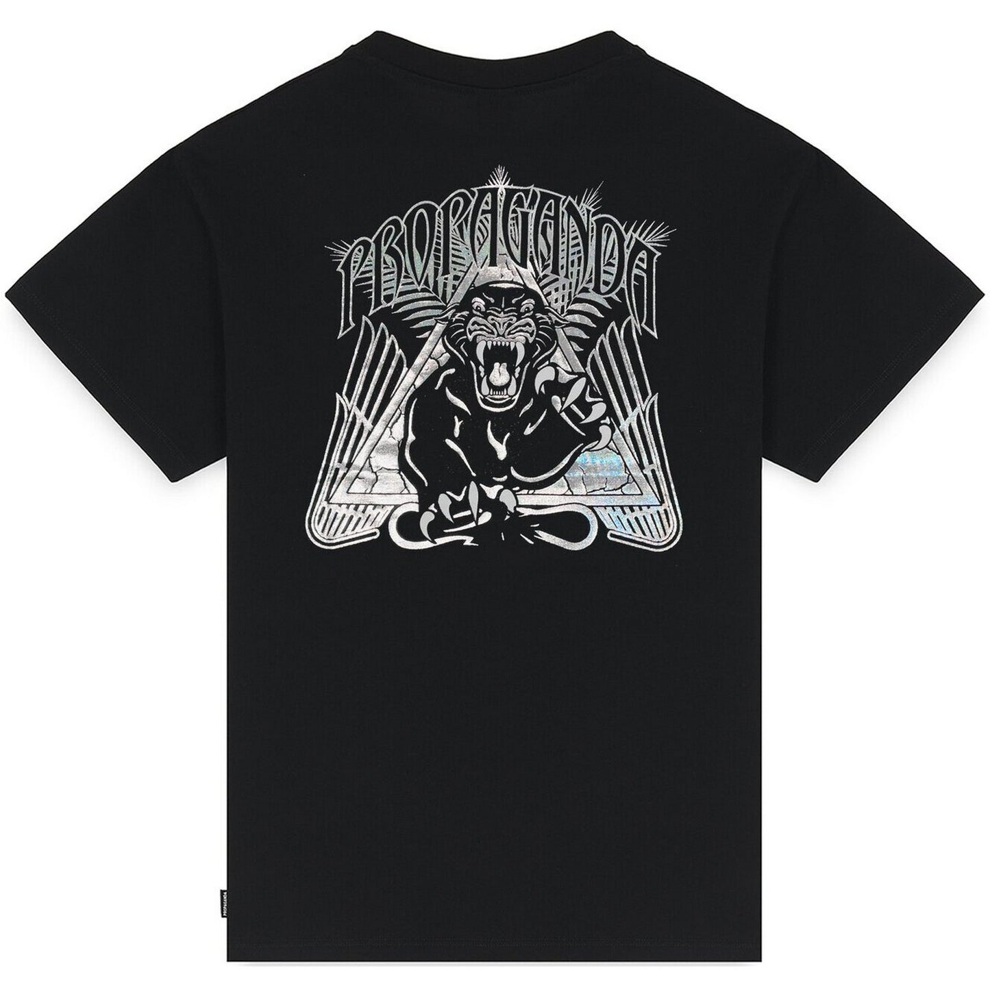 T-shirt Uomo Propaganda - T-Shirt M/M Triangle Panther - Nero