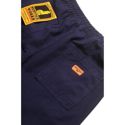 Bermuda Uomo Service Works - Classic Canvas Chef Shorts - Blu