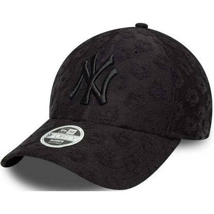 Cappellini da baseball Unisex New Era - Wmns Floral Towelling 9Forty - Nero
