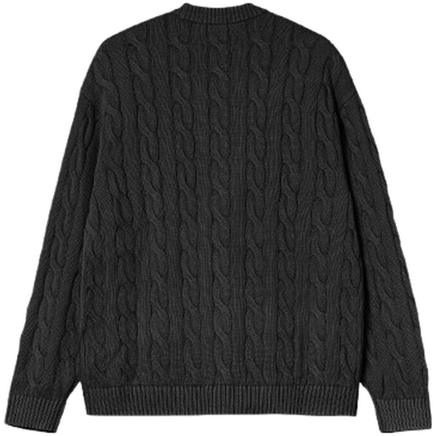 Carhartt Wip Men's Cardigan - Carter Cardigan - Black