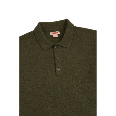 Polo a manica lunga Uomo Baracuta - Shetland Polo - Verde
