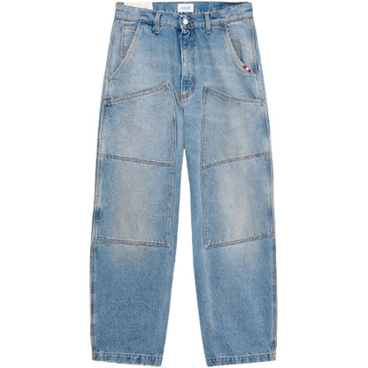 Pantaloni Uomo Amish - Super knee - Blu