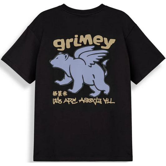 T-shirt Uomo Grmy - Concreat Jungle We Are Above All Regular Tee - Nero
