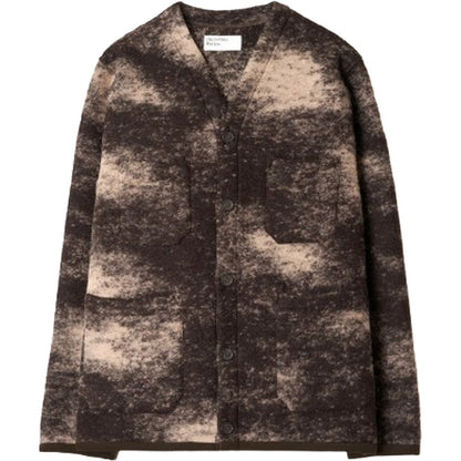 Cardigan Uomo Universal Works - Cardigan - Marrone